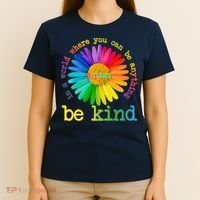 Be Anything Be Kind Autism Awareness T-Shirt thumb 4