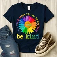 Be Anything Be Kind Autism Awareness Women's T-Shirt thumb 3