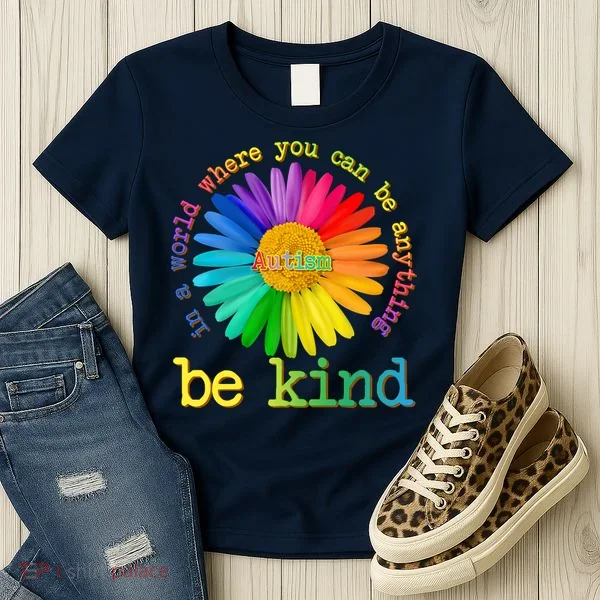 Be Anything Be Kind Autism Awareness Women's T-Shirt
