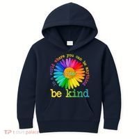 Be Anything Be Kind Autism Awareness Kids Hoodie thumb 0