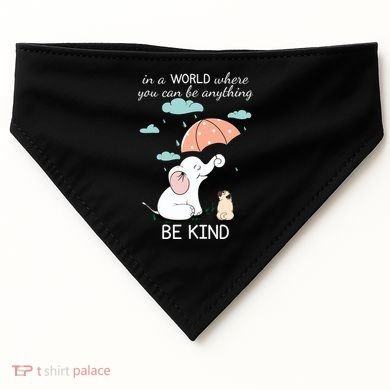 Be Anything Elephant Dog Umbrella  USA-Made Doggie Bandana