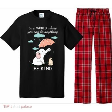 Be Anything Elephant Dog Umbrella  Pajama Set