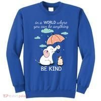 Be Anything Elephant Dog Umbrella  Sweatshirt thumb 0