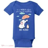 Be Anything Elephant Dog Umbrella  Baby Bodysuit thumb 0