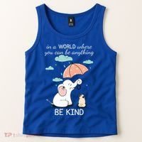 Be Anything Elephant Dog Umbrella  Tank Top thumb 2