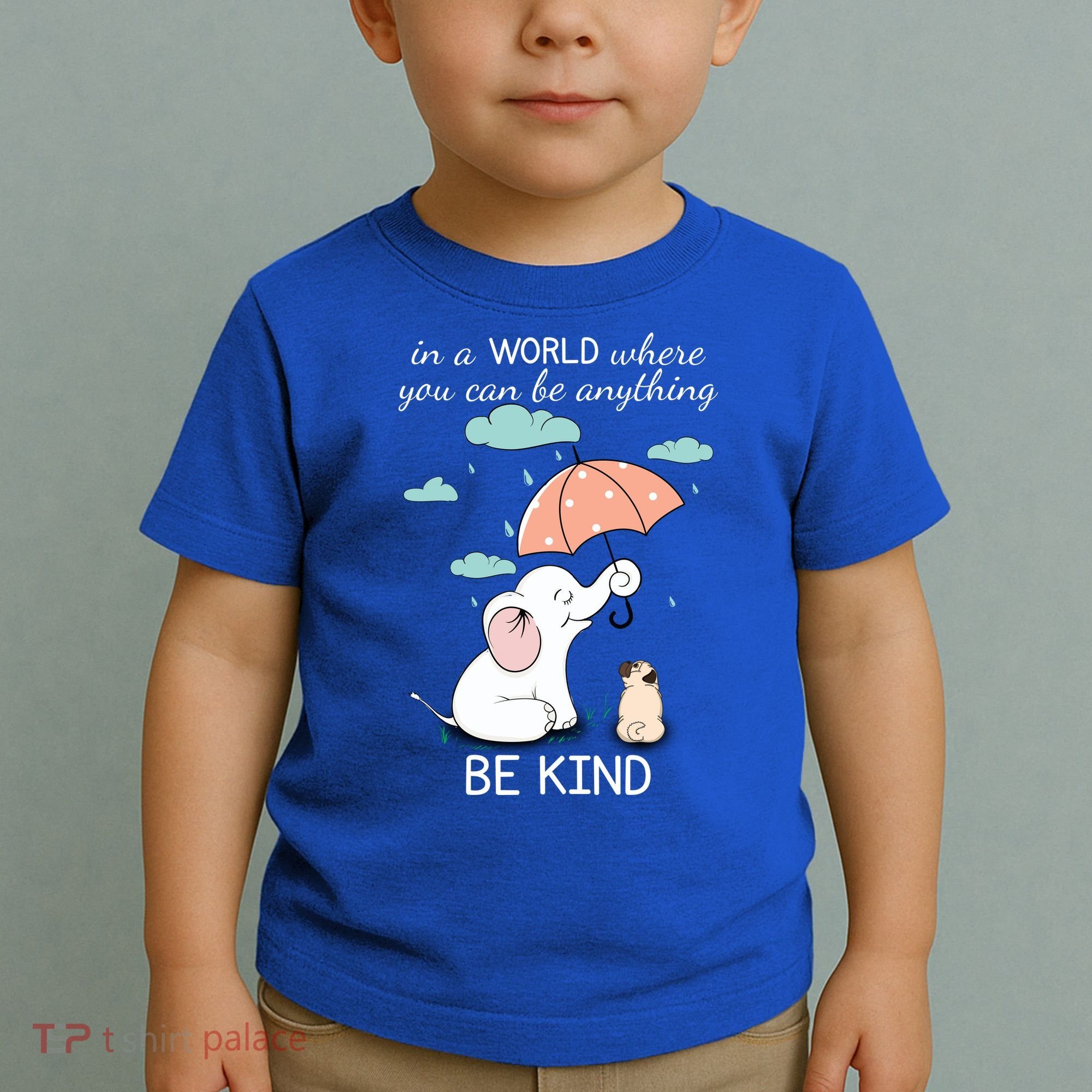 Be Anything Elephant Dog Umbrella  Toddler T-Shirt