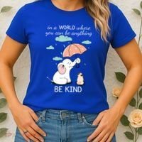 Be Anything Elephant Dog Umbrella  Women's T-Shirt thumb 2