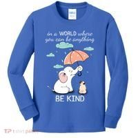 Be Anything Elephant Dog Umbrella  Kids Long Sleeve Shirt thumb 0