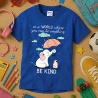 Be Anything Elephant Dog Umbrella  Kids T-Shirt thumb 3