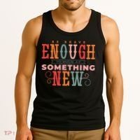 Be Brave Enough To Suck At Something New Tank Top thumb 3