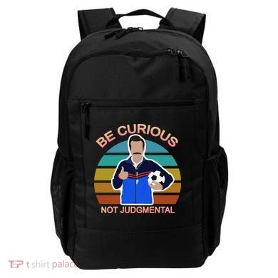 Be Curious Not Judgmental Funny Soccer Backpack
