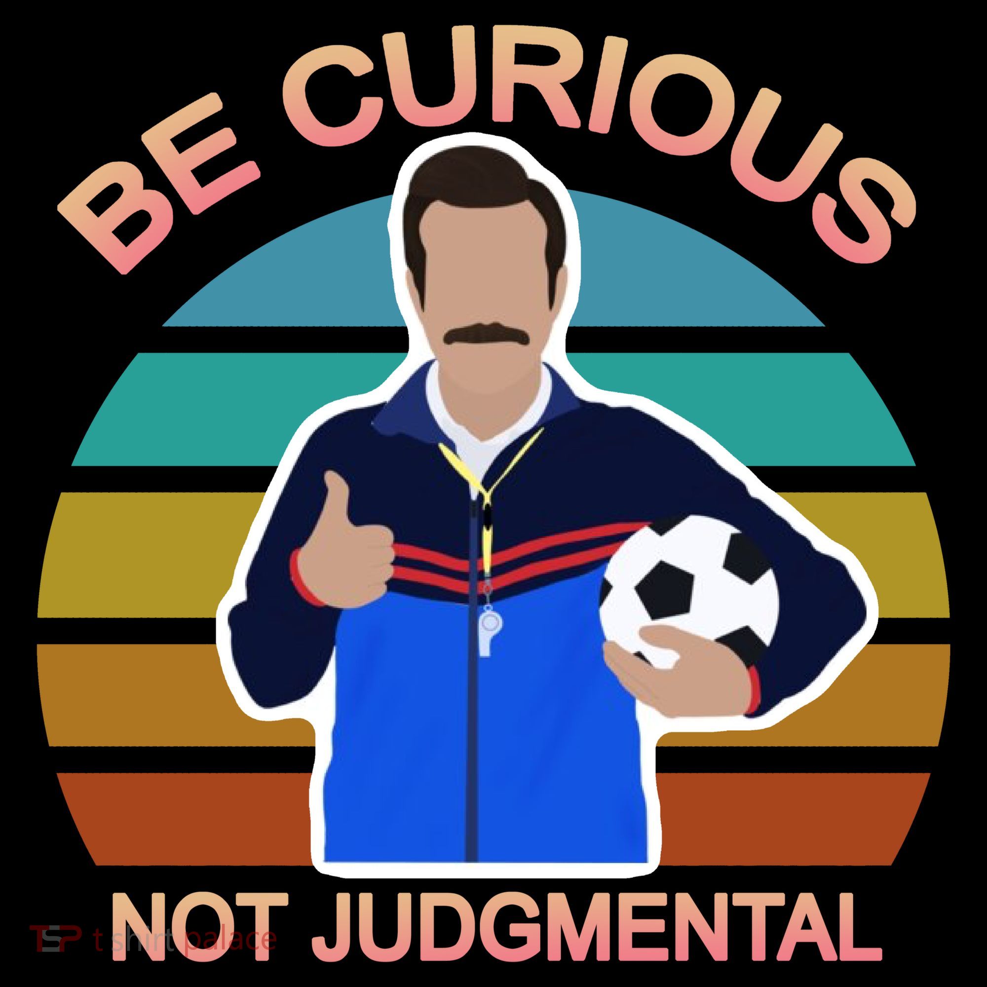 Be Curious Not Judgmental Funny Soccer Ornament