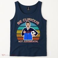 Be Curious Not Judgmental Funny Soccer Tank Top thumb 2