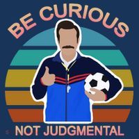 Be Curious Not Judgmental Funny Soccer Visor thumb 3