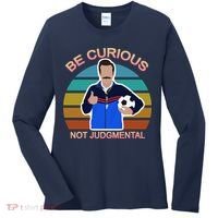 Be Curious Not Judgmental Funny Soccer Women's Long Sleeve Shirt thumb 0