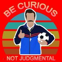 Be Curious Not Judgmental Funny Soccer Santa Hat thumb 1
