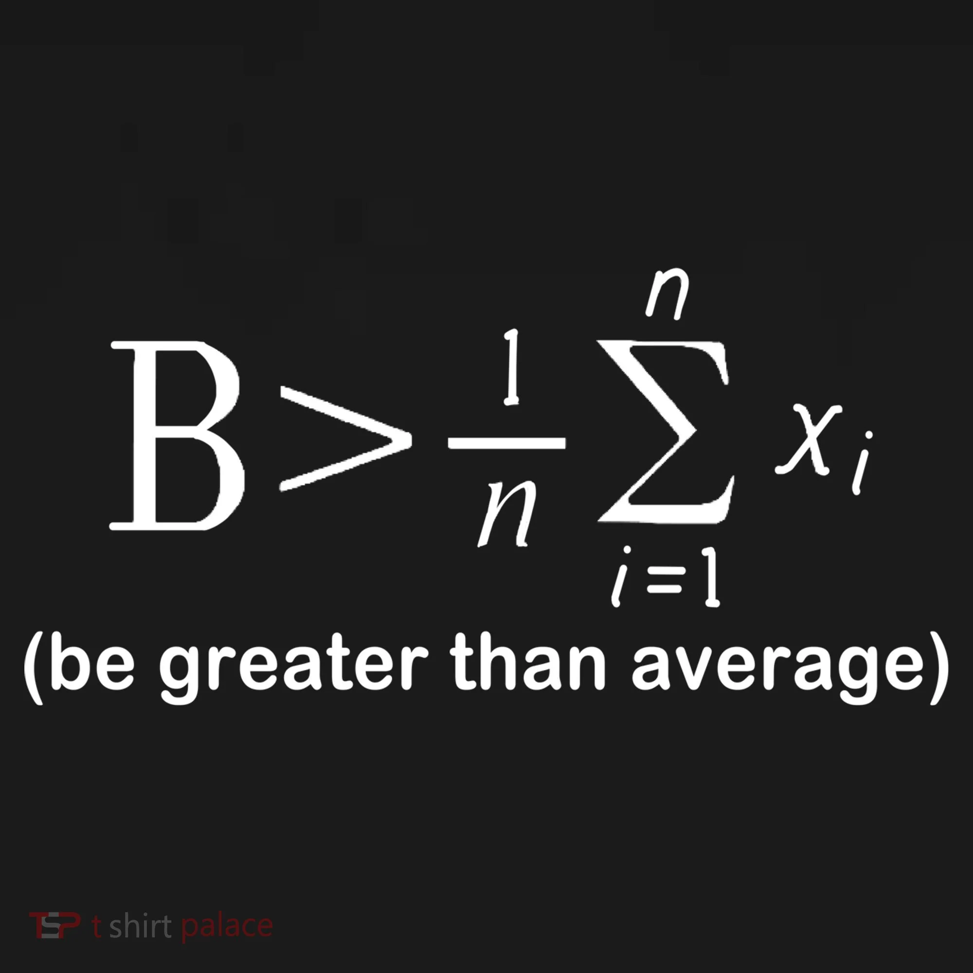 Be Greater Equation Math Doggie Tank