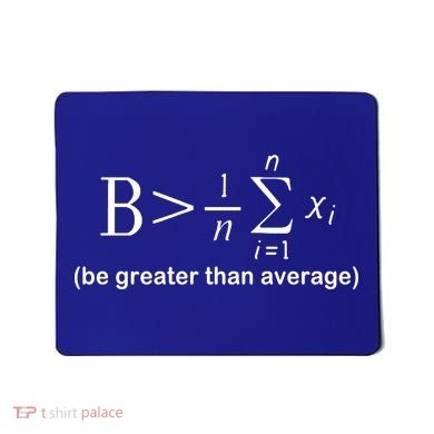 Be Greater Equation Math Mousepad