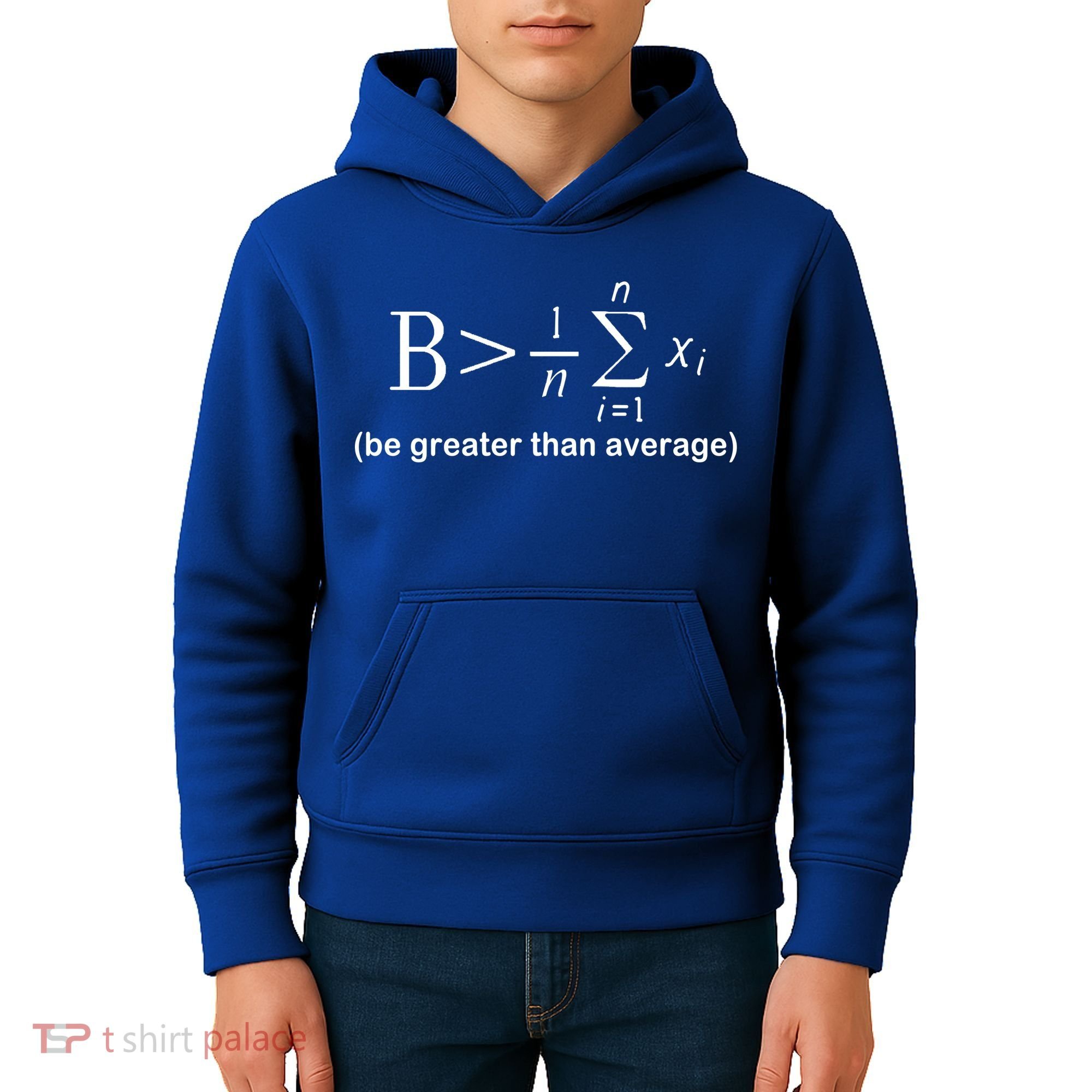 Be Greater Equation Math Kids Hoodie