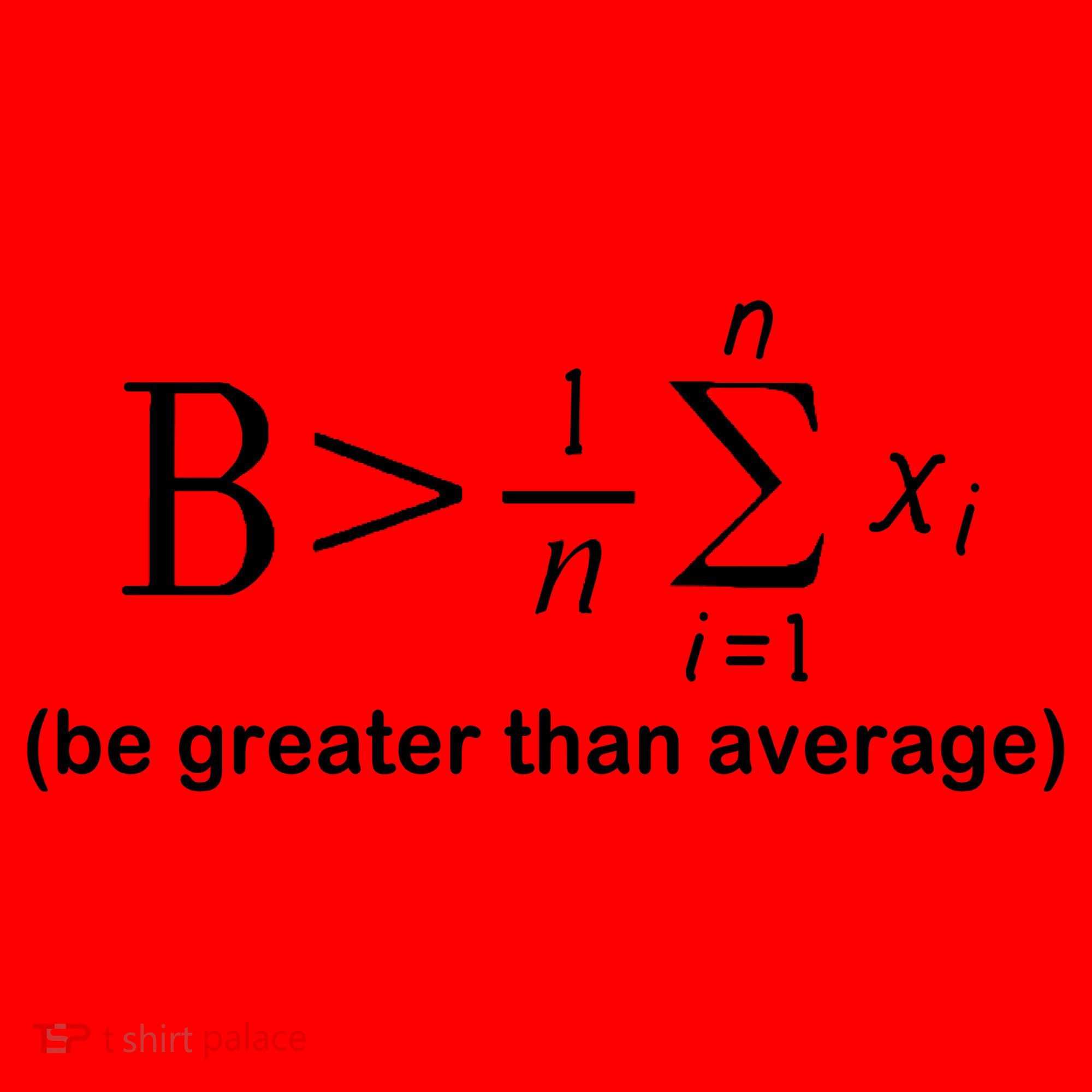 Be Greater Equation Math Santa Hat