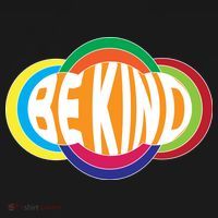 Be Kind 70's Retro Logo Tribute USA-Made Doggie Bandana thumb 2