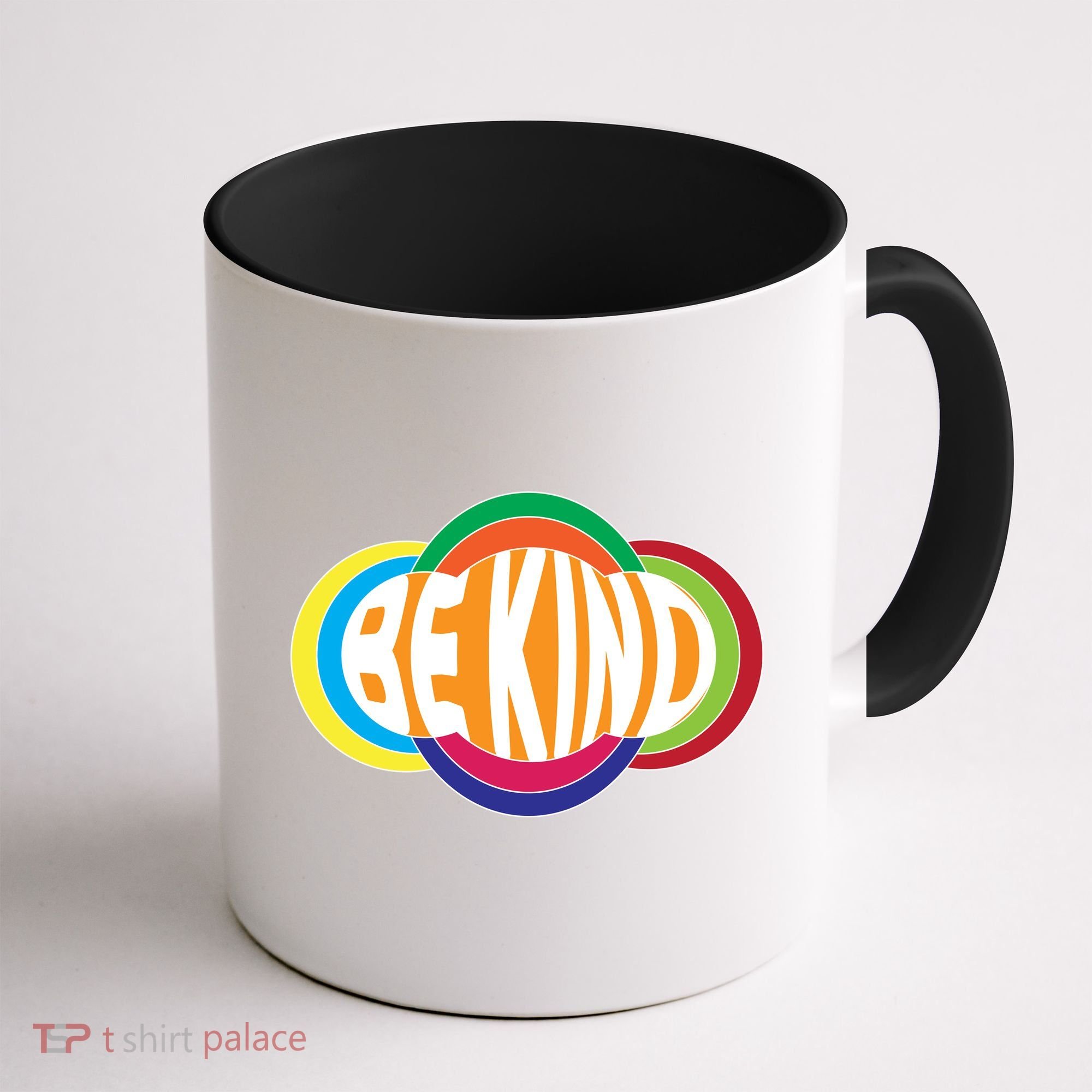Be Kind 70's Retro Logo Tribute Coffee Mug