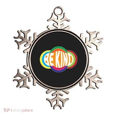 Be Kind 70's Retro Logo Tribute Ornament
