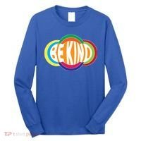 Be Kind 70's Retro Logo Tribute Long Sleeve Shirt thumb 0