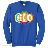Be Kind 70's Retro Logo Tribute Sweatshirt thumb 0