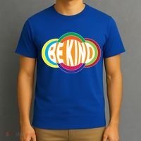 Be Kind 70's Retro Logo Tribute T-Shirt thumb 3