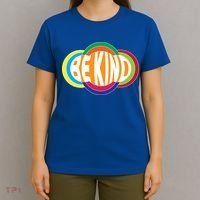 Be Kind 70's Retro Logo Tribute T-Shirt thumb 4