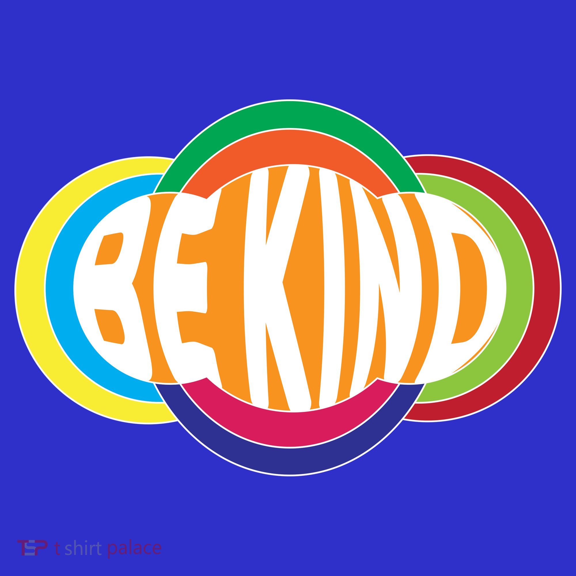 Be Kind 70's Retro Logo Tribute Coaster