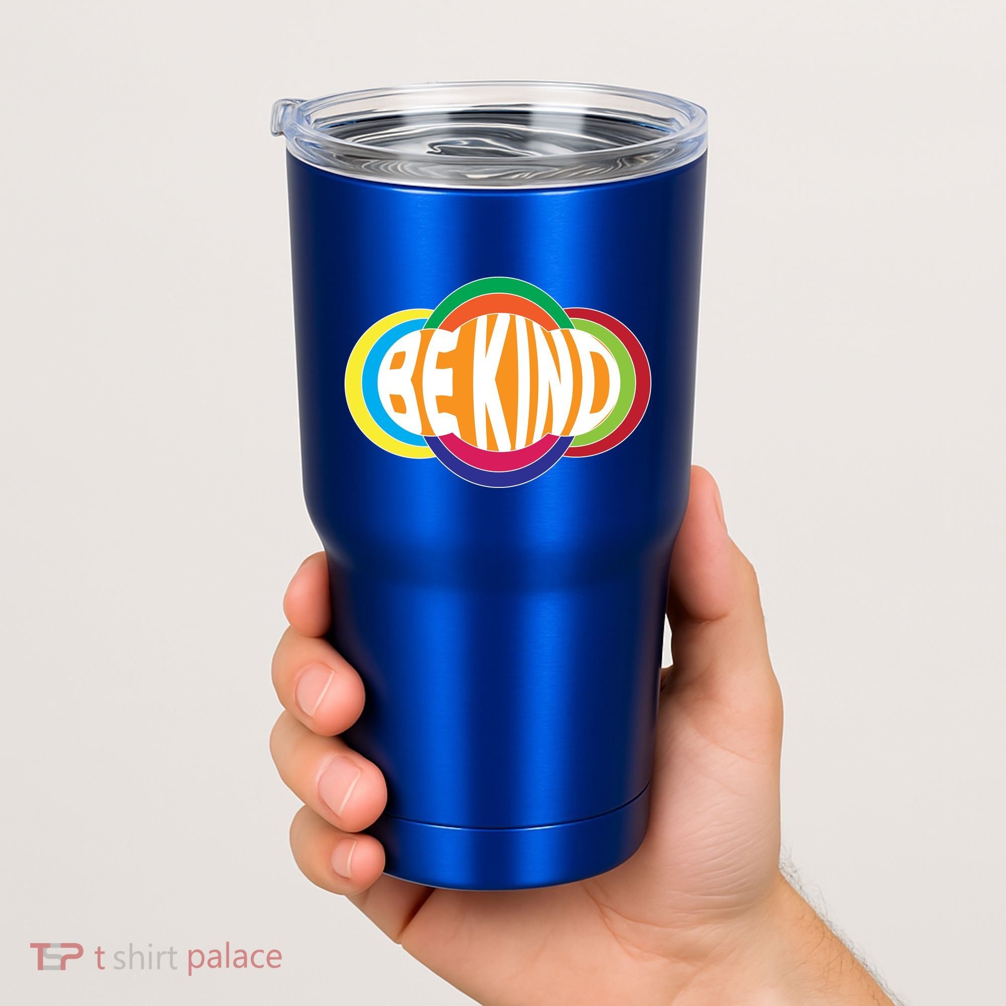 Be Kind 70's Retro Logo Tribute Tumbler