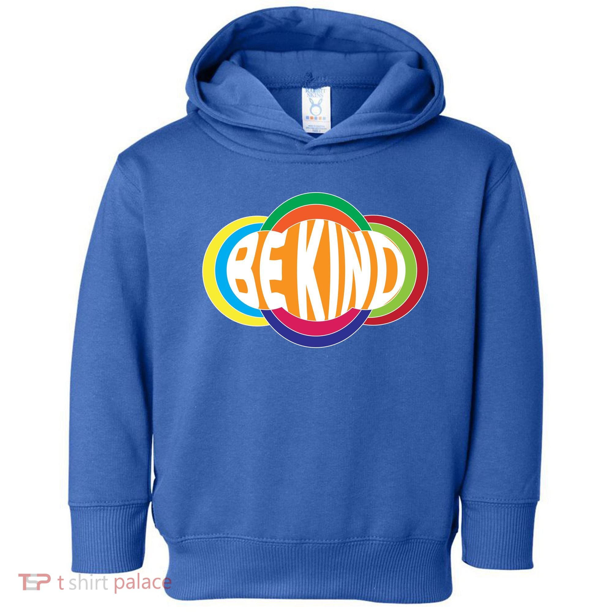Be Kind 70's Retro Logo Tribute Toddler Hoodie