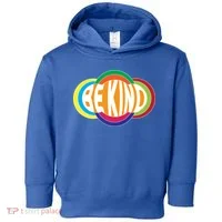 Be Kind 70's Retro Logo Tribute Toddler Hoodie thumb 0