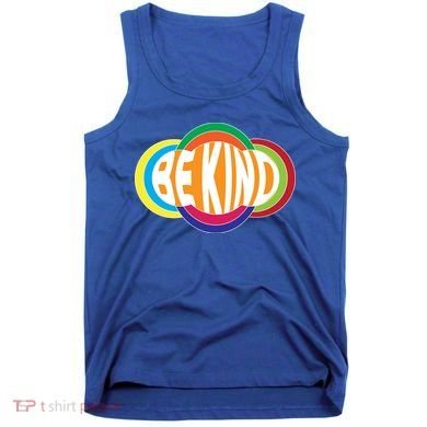 Be Kind 70's Retro Logo Tribute Tank Top