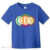 Be Kind 70's Retro Logo Tribute Toddler T-Shirt thumb 0