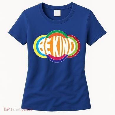 Be Kind 70's Retro Logo Tribute Women's T-Shirt