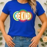 Be Kind 70's Retro Logo Tribute Women's T-Shirt thumb 2