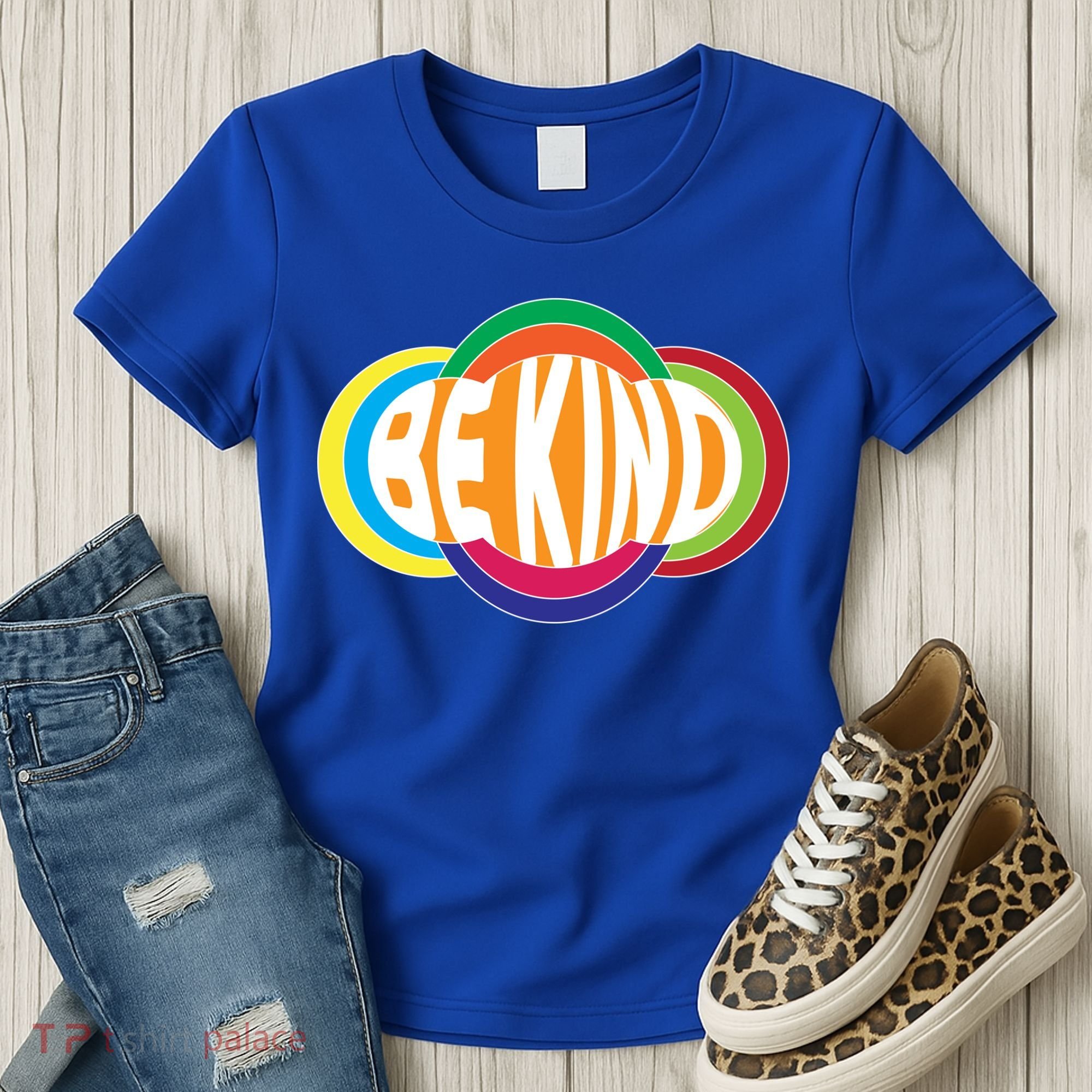 Be Kind 70's Retro Logo Tribute Women's T-Shirt