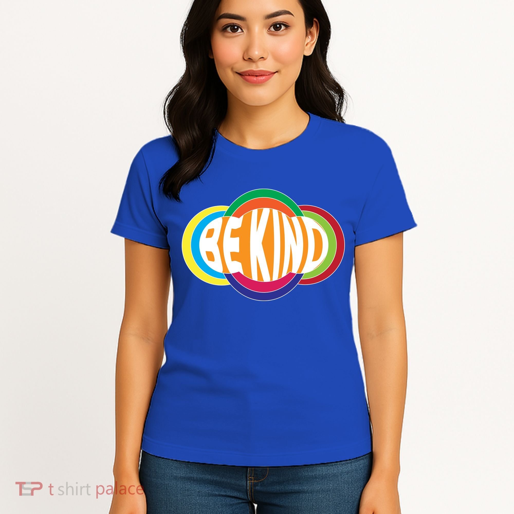 Be Kind 70's Retro Logo Tribute Women's T-Shirt