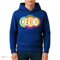 Be Kind 70's Retro Logo Tribute Kids Hoodie thumb 4