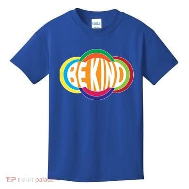Be Kind 70's Retro Logo Tribute Kids T-Shirt