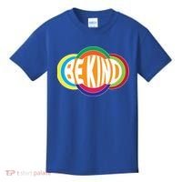 Be Kind 70's Retro Logo Tribute Kids T-Shirt thumb 0