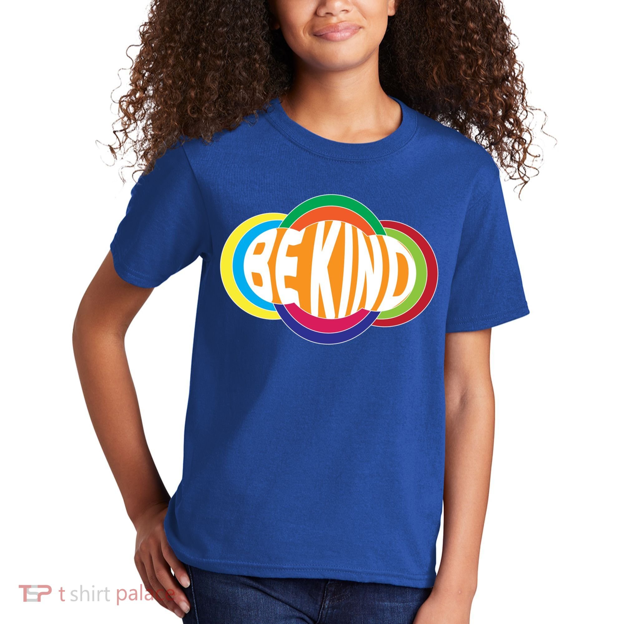 Be Kind 70's Retro Logo Tribute Kids T-Shirt