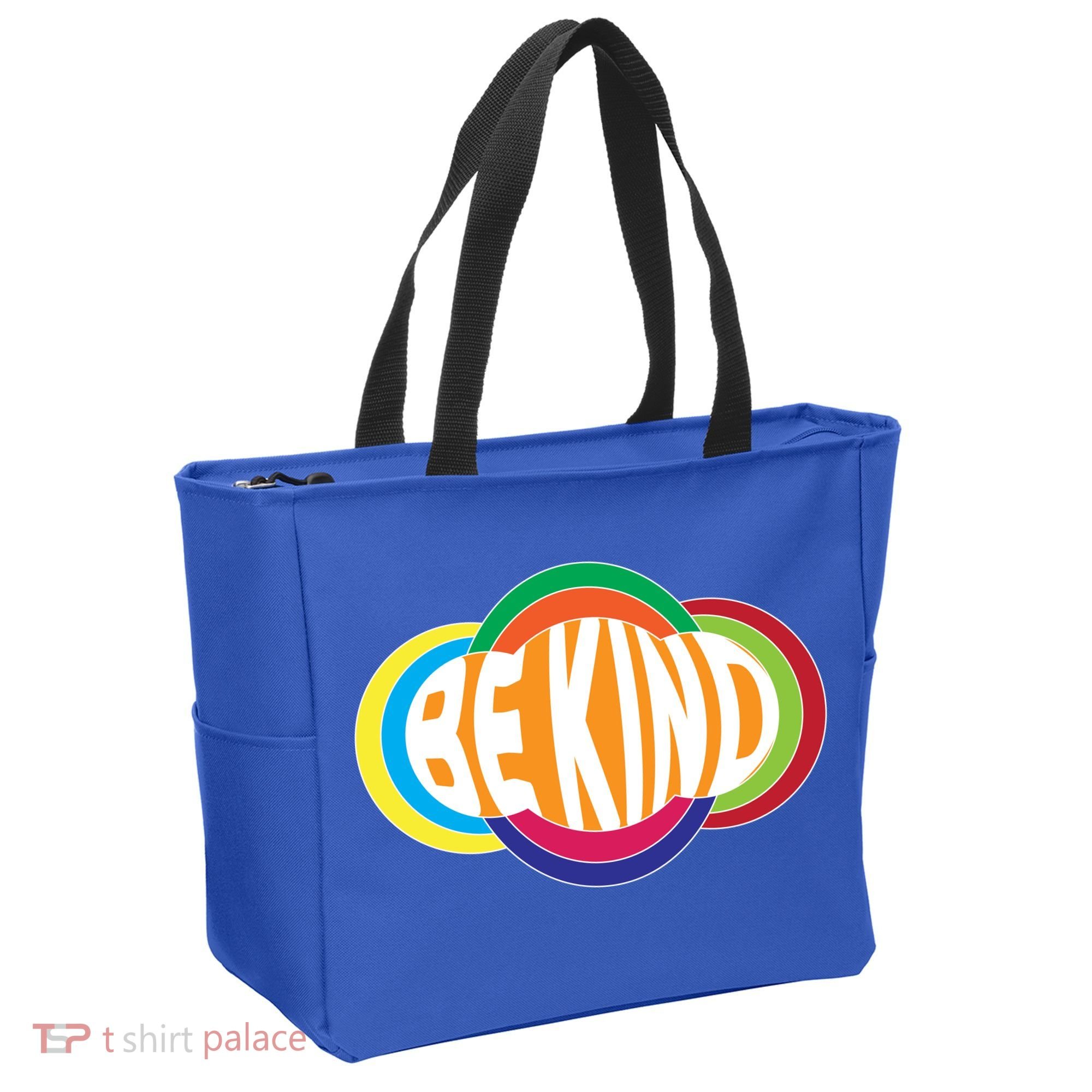 Be Kind 70's Retro Logo Tribute Tote Bag