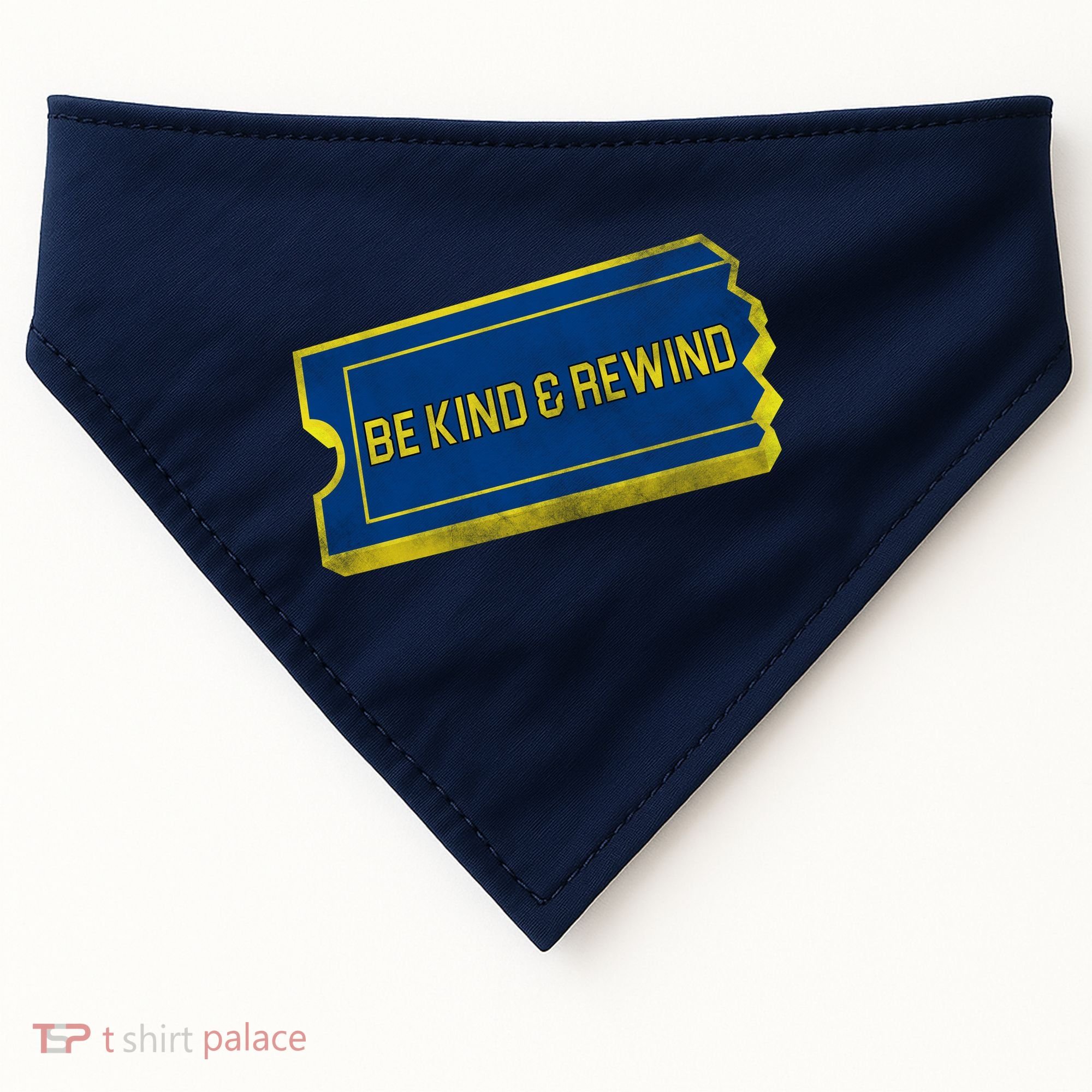 Be Kind And Rewind USA-Made Doggie Bandana