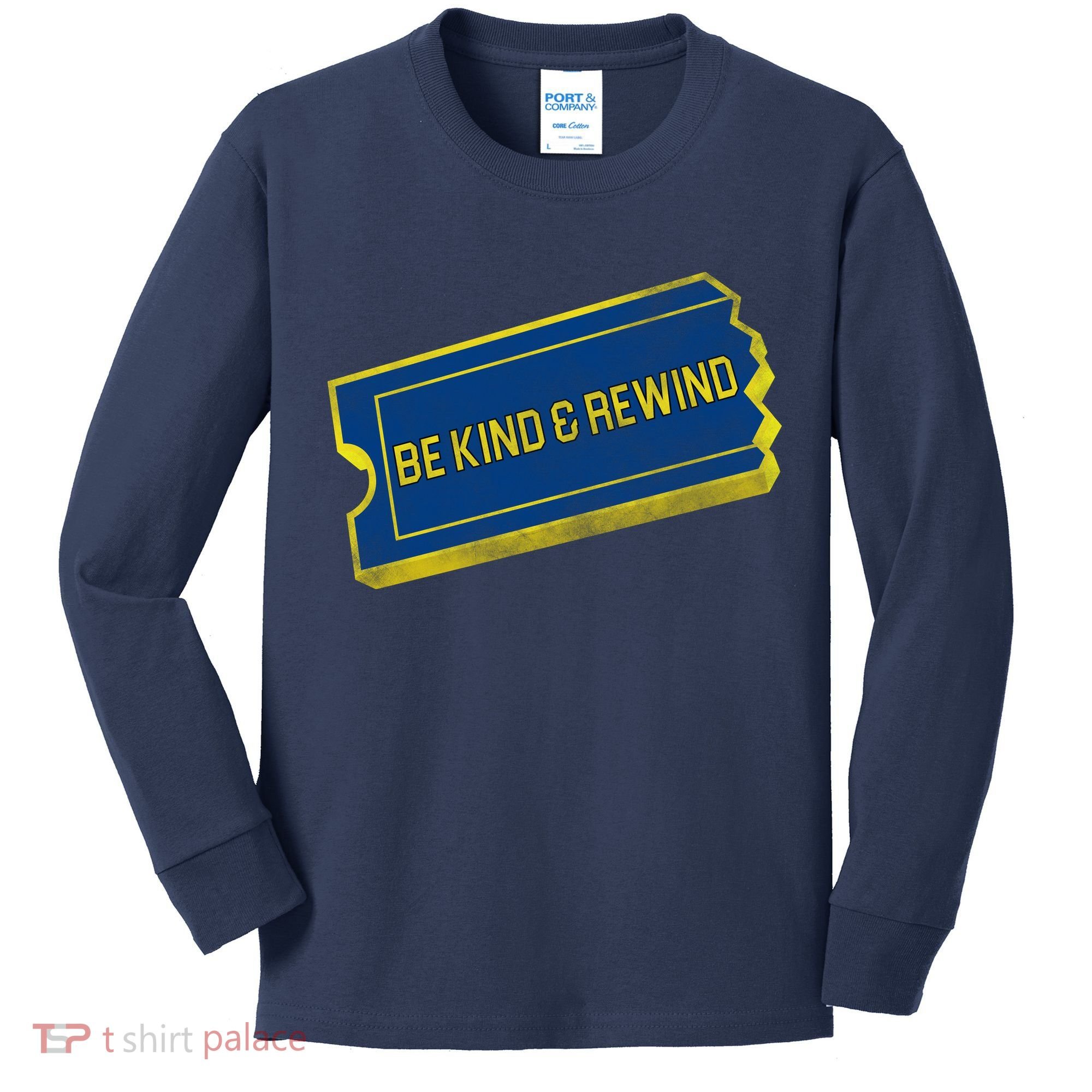 Be Kind And Rewind Kids Long Sleeve Shirt