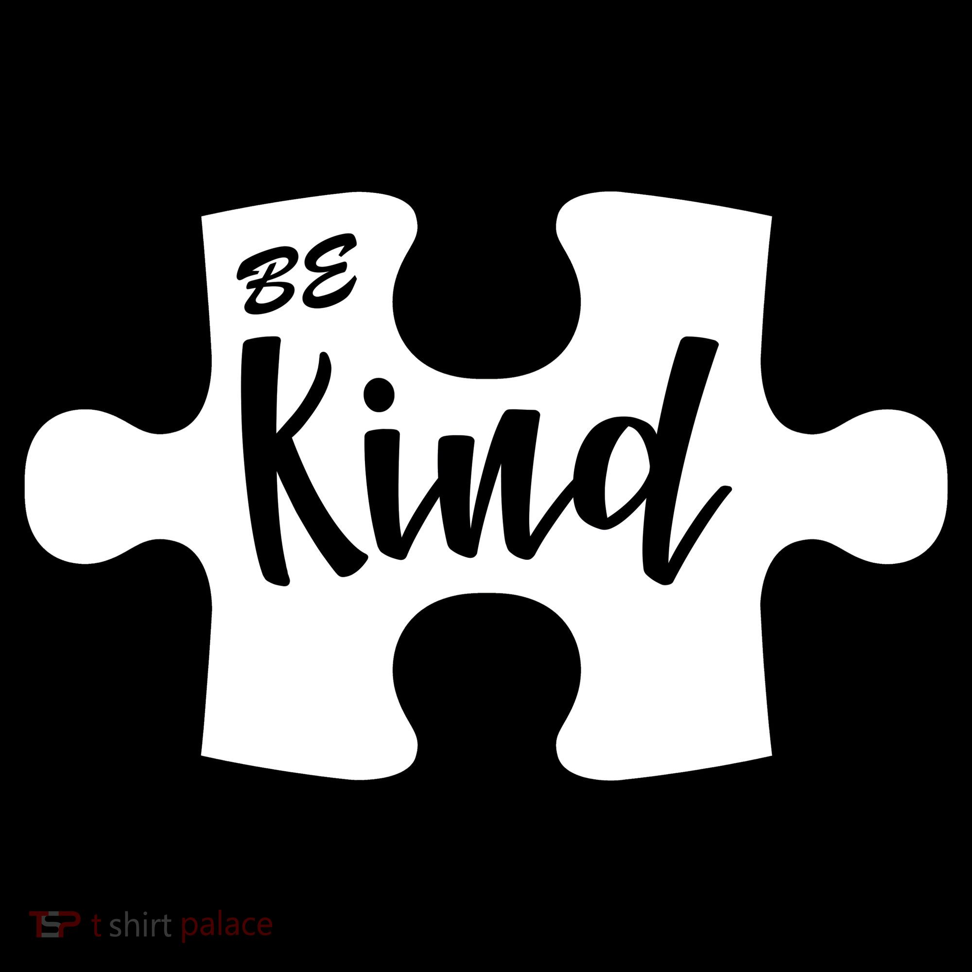 Be Kind Autism Awareness Puzzle USA-Made Doggie Bandana