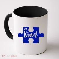 Be Kind Autism Awareness Puzzle Coffee Mug thumb 0
